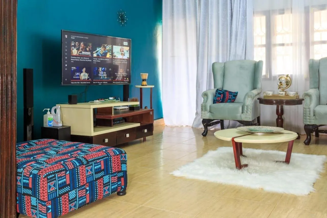 펜션 City Oasis By Siima _ Hidden Gem City Family Home 캄팔라 우간다